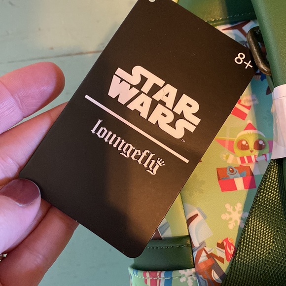 NWT Star Wars Mandalorian Christmas Loungefly - Picture 11 of 14
